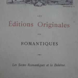 Derome: DIE ERSTAUSGABEN DER ROMANTIKER Sekten der Romantik und die Bohème
