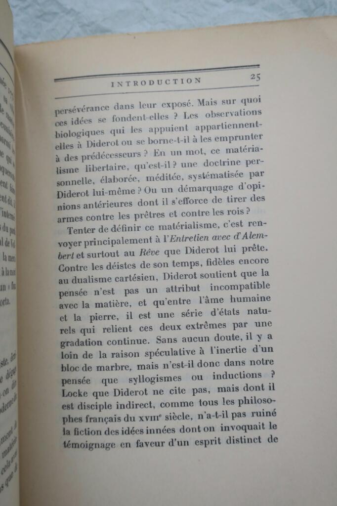 Diderot Rêve de dAlembert - dAlembert 与 Diderot 对话 1921