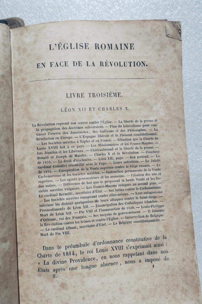 Römische Kirche angesichts der Revolution 1859