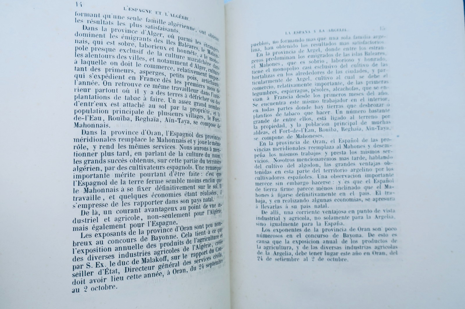 Spanien und Algerien – Bericht zur Internationalen Ausstellung 1864