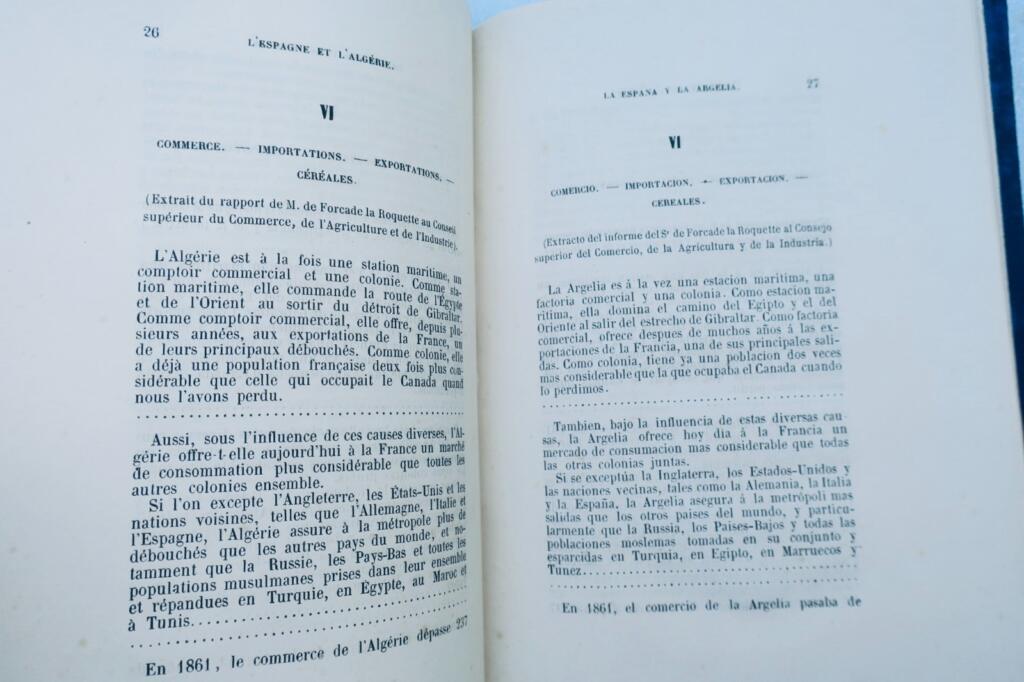 espagne et l&rsquo;Algérie notice à propos de l&rsquo;exposition internationale 1864