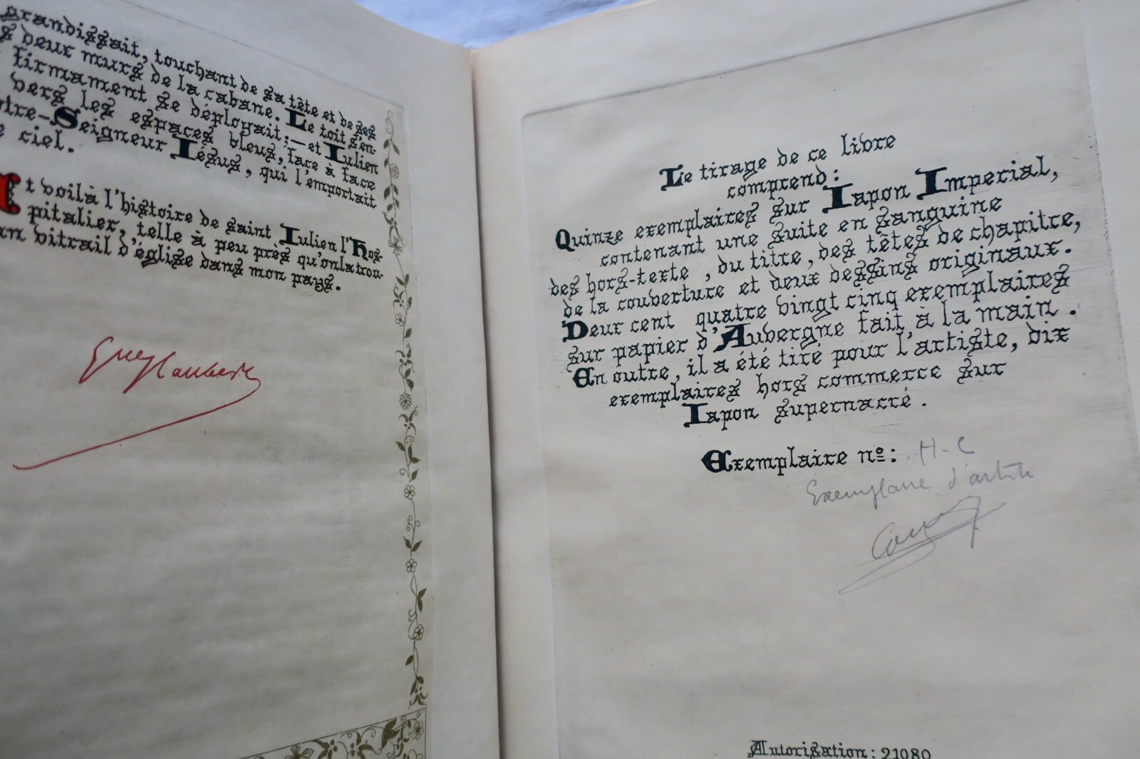 Flaubert La Légende de Saint Julien l'Hospitalier illust- Courbouleix H. C. – Image 6