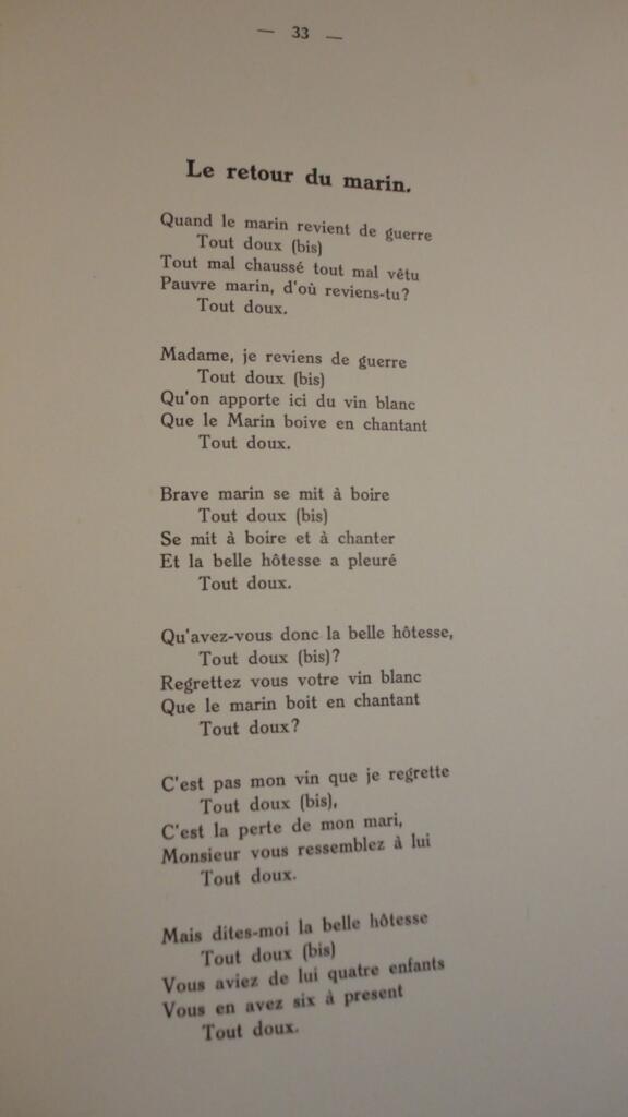 Guilbert, Y., Chansons anciennes, recueillies. Les airs originaux anciens