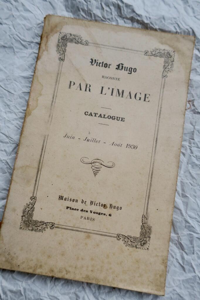 Victor Hugo as Told Through Images Catalogue June - July - August 1930