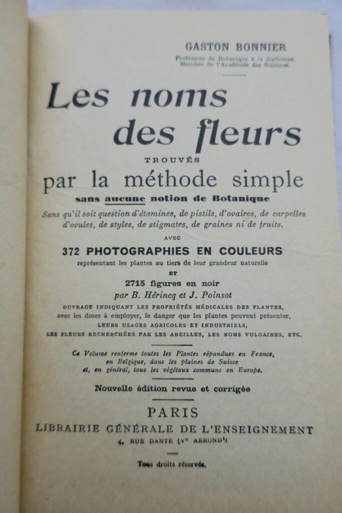 Jardin LA METHODE SIMPLE POUR TROUVER LES NOMS DES FLEURS