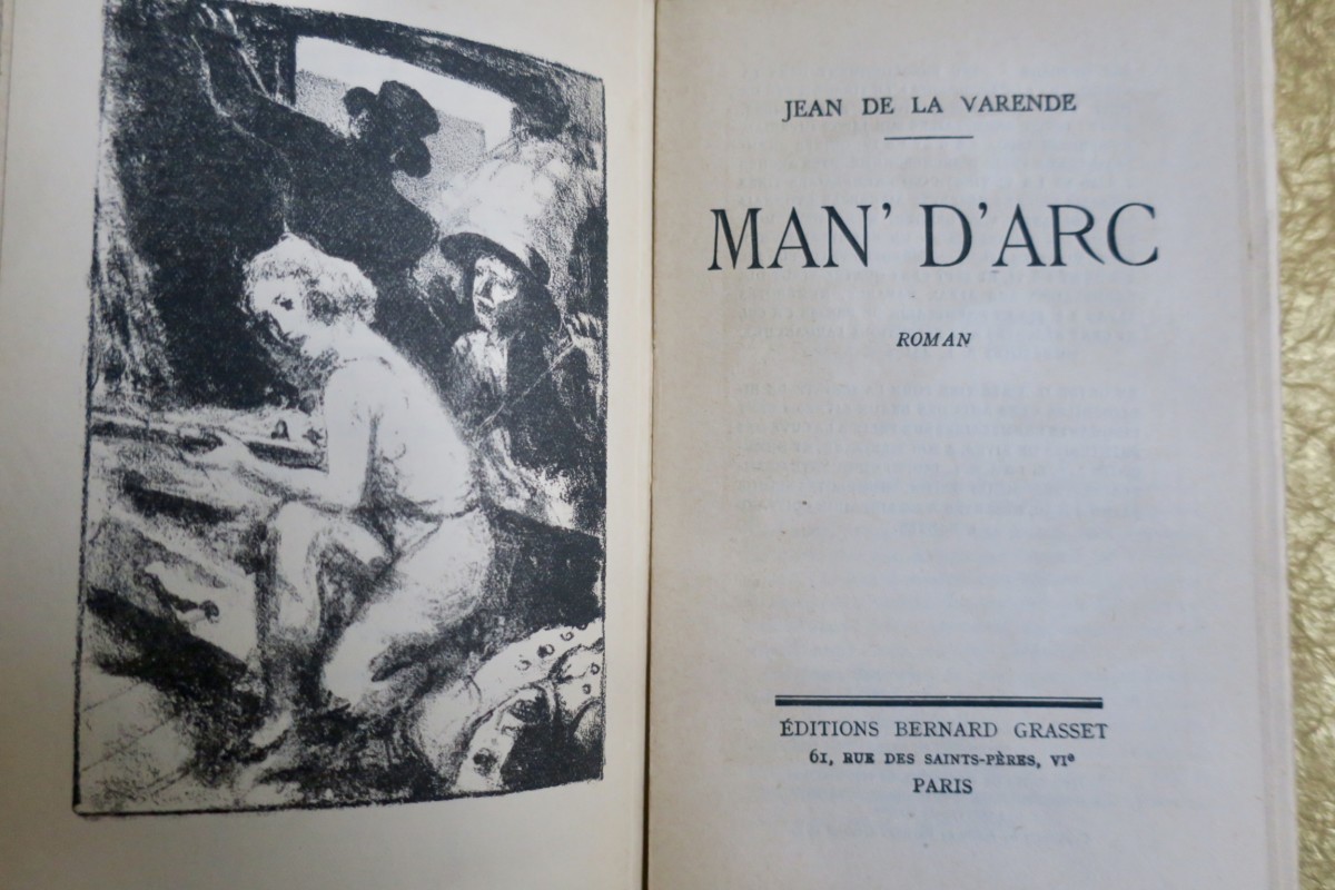 Jean de La Varende Man d’Arc illustrated by Cochet