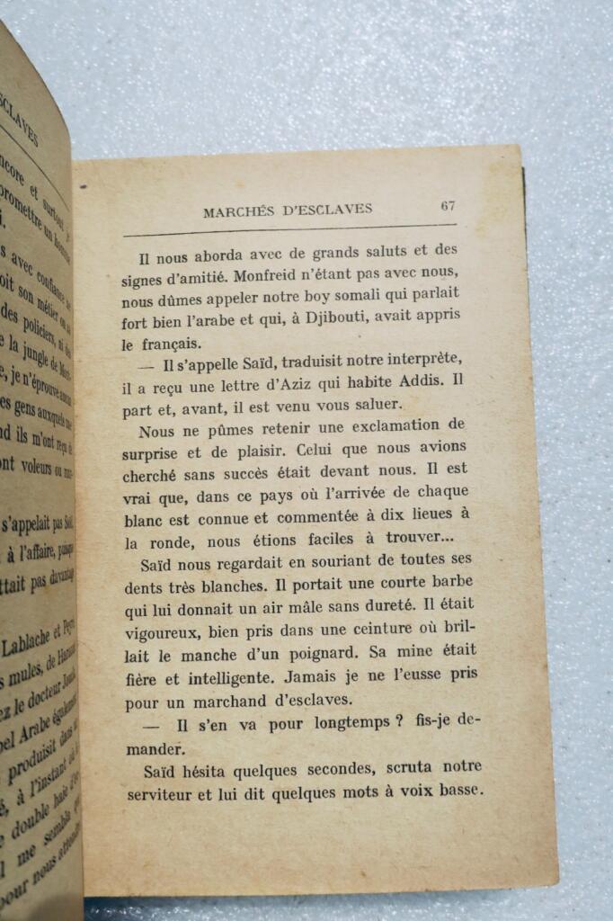 Joseph Kessel
Märkte der Sklaven
1935