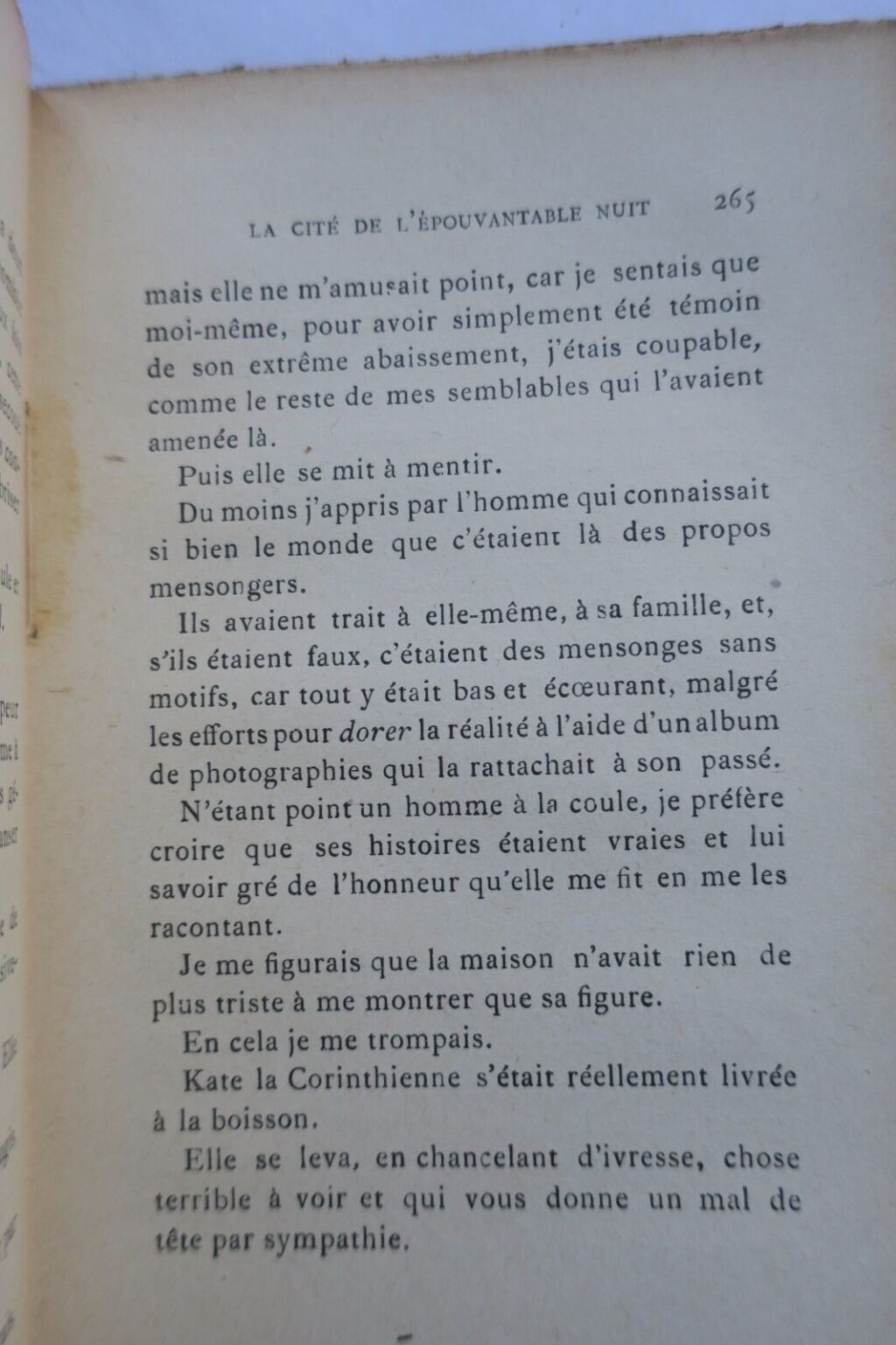 KIPLING Rudyard La Cité de l&rsquo;Epouvantable Nuit