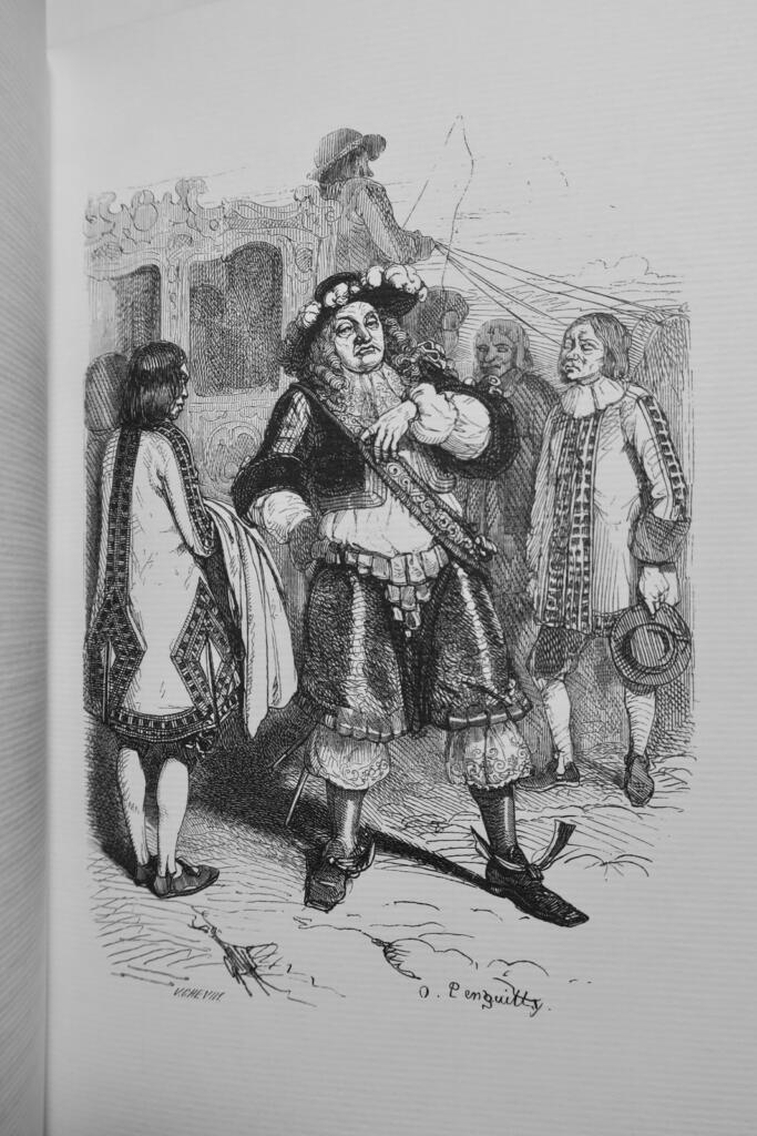 LA BRUYERE ( Jean de ) LES CARACTÈRES Illustrations de Foulquier, Penguilly, …
