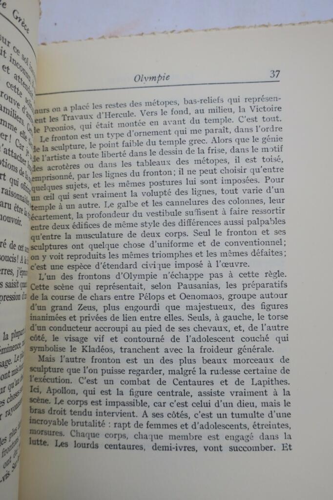 Lacretelle, Le Voyage de Grèce & envoi de l'auteur
