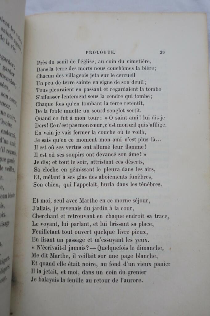 Jocelyn by Alphonse de Lamartine, Journal found in a village priest's possession, 1875