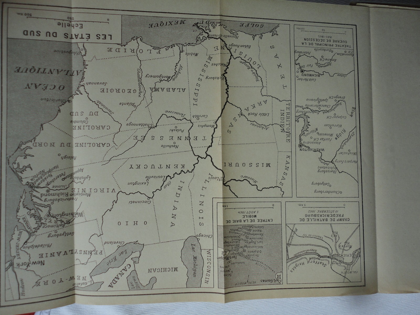 LANUX Pierre Südstaaten: Virginia, Kentucky, Louisiana, Florida, Arkansas 1932
