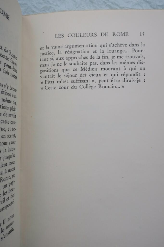 LARBAUD (Valery). Aux couleurs de Rome