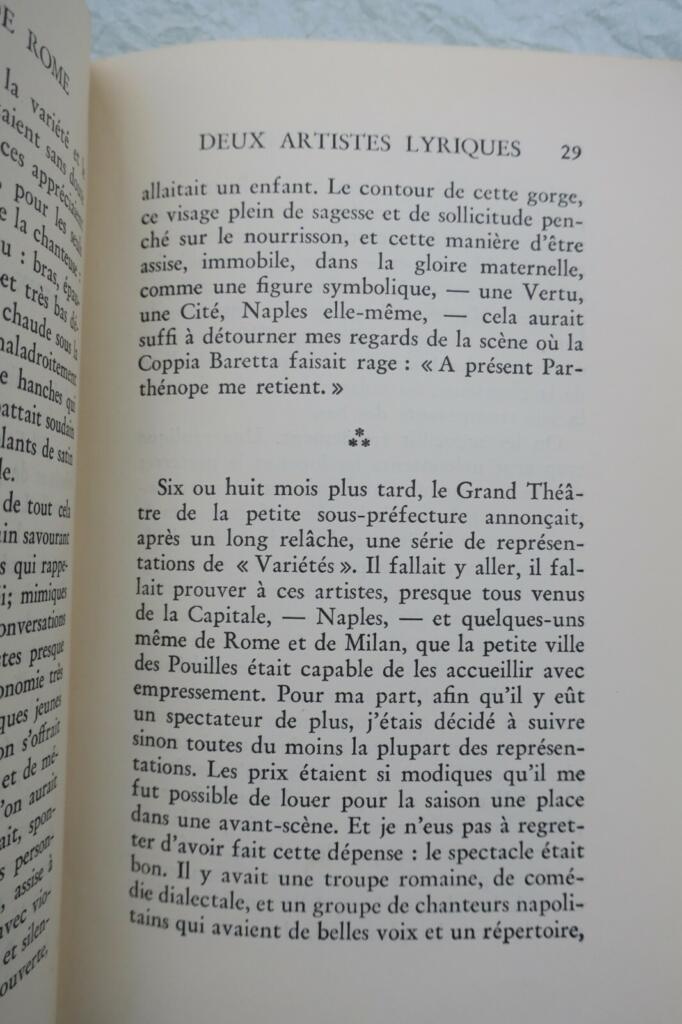 LARBAUD (Valery). Aux couleurs de Rome