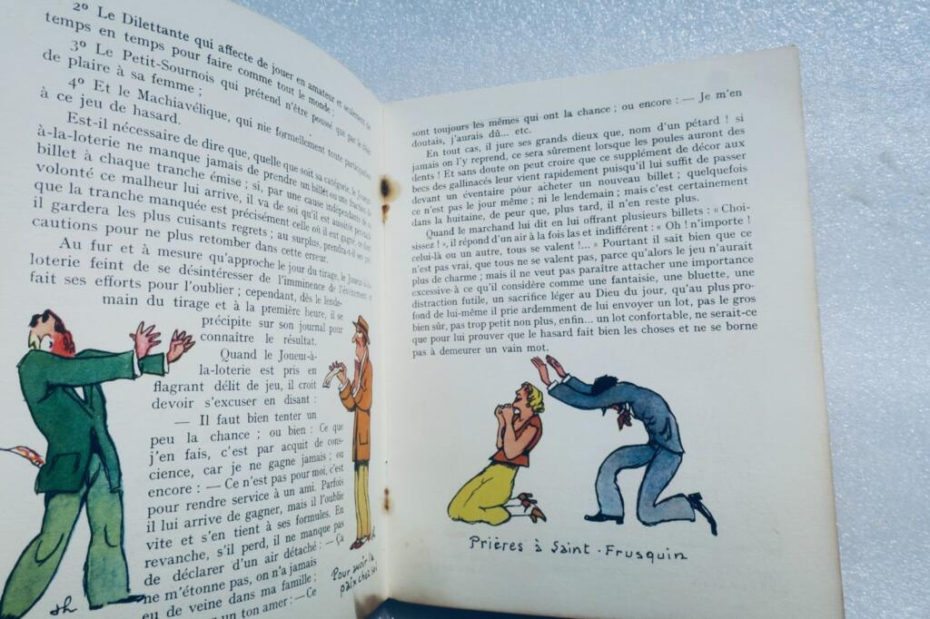 Loto HÉMARD Almanach der Nationalen Lotterie 1937