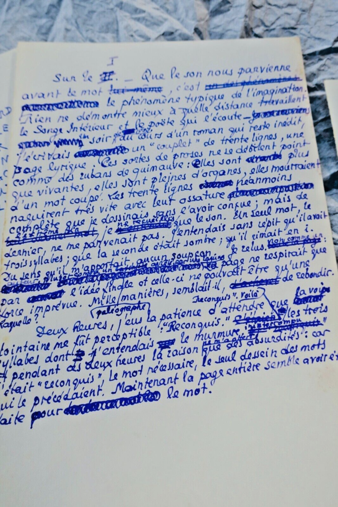 Louÿs AUTOGRAPH MANUSCRIPT