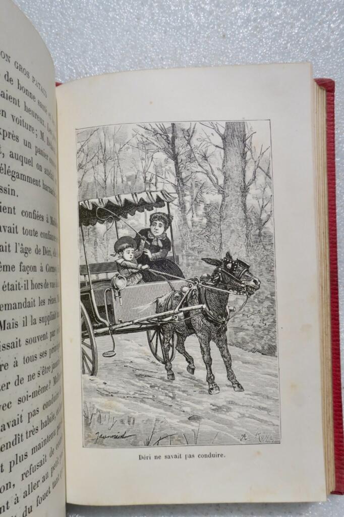 MARCEL JEANNE EIN GUTER DICKER KLOTZ – SAMMLUNG BIBLIOTHEQUE ROSE ILLUSTREE 1885