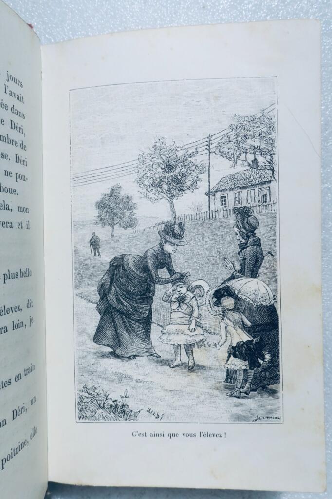 MARCEL JEANNE EIN GUTER DICKER KLOTZ – SAMMLUNG BIBLIOTHEQUE ROSE ILLUSTREE 1885