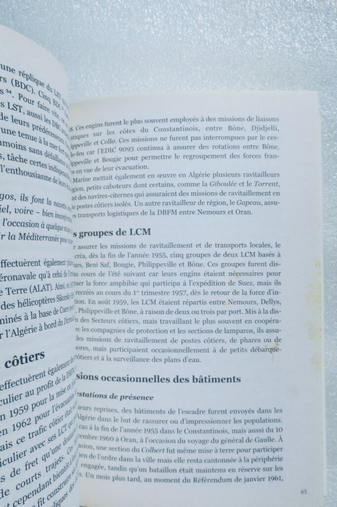 marine La Marine française dans la Guerre d’Algérie