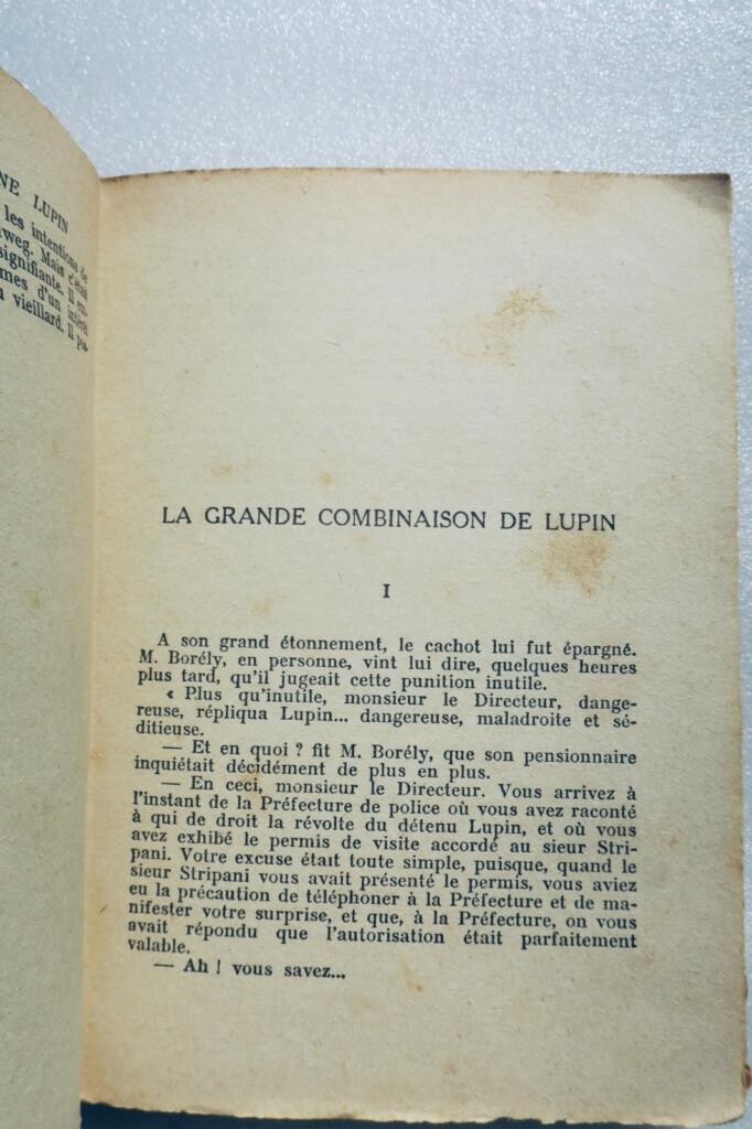 Maurice Leblanc – Les trois crimes d'Arsène Lupin (1932)
