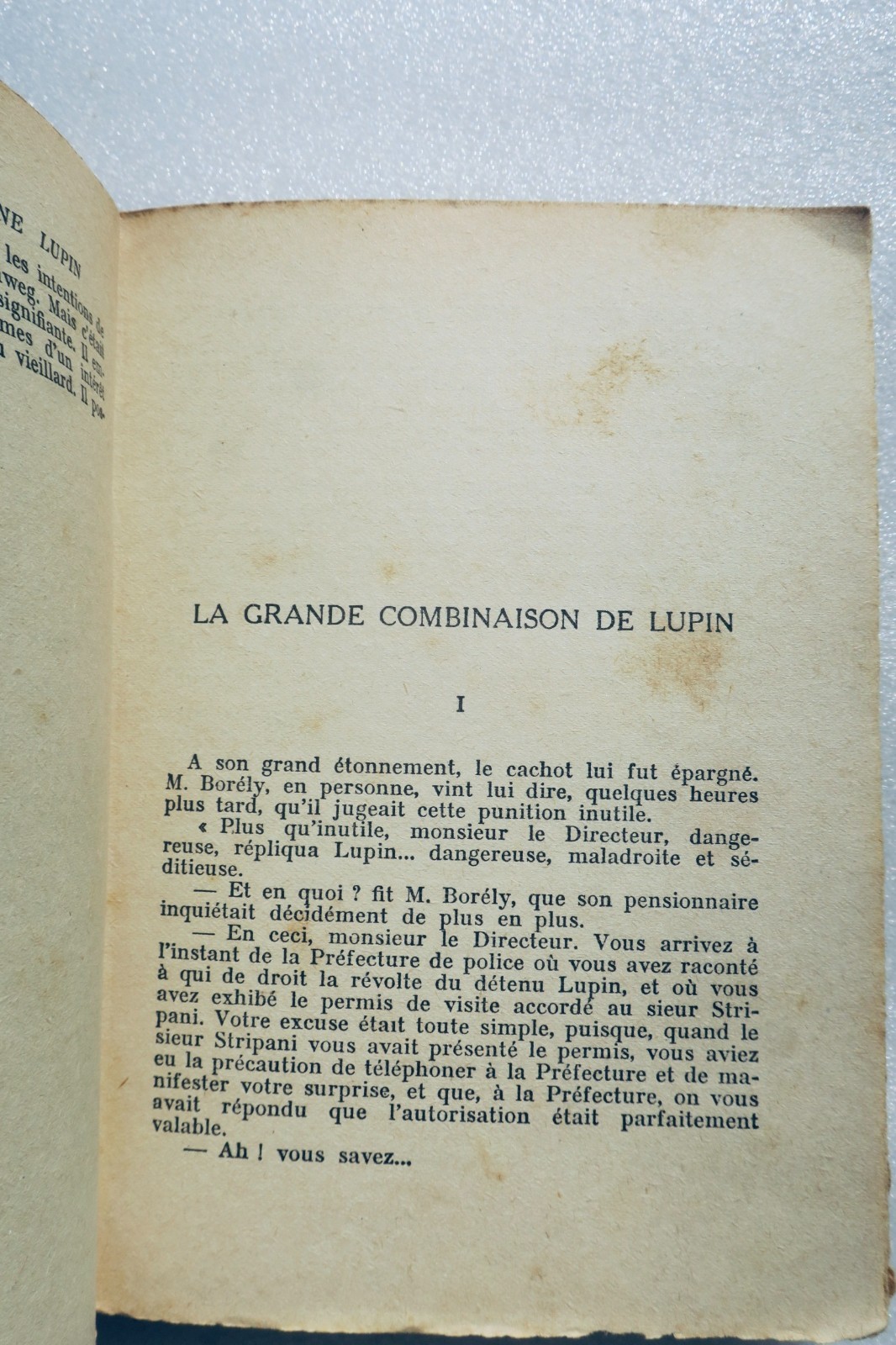 Maurice Leblanc Maurice Leblanc – Les trois crimes d’Arsène Lupin 1932 - La Librairie Antique