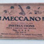 美卡諾（Meccano）品牌使用說明書：第1、2、3號盒組使用指南