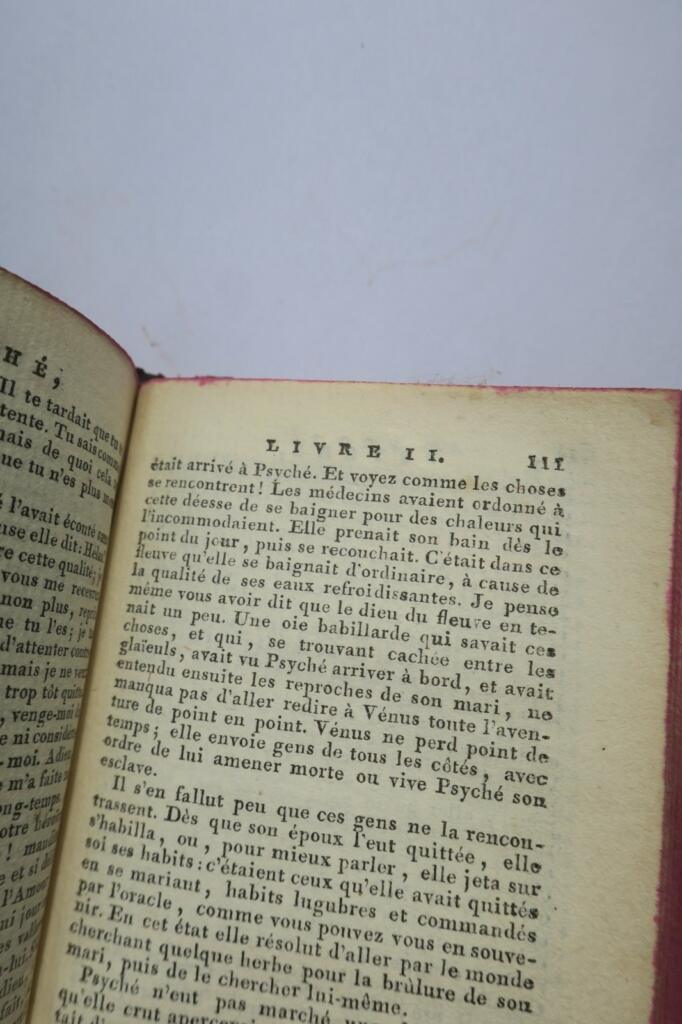 mini LA FONTAINE Die Lieben von Psyche und Amor, mit dem Gedicht von Adonis 1801