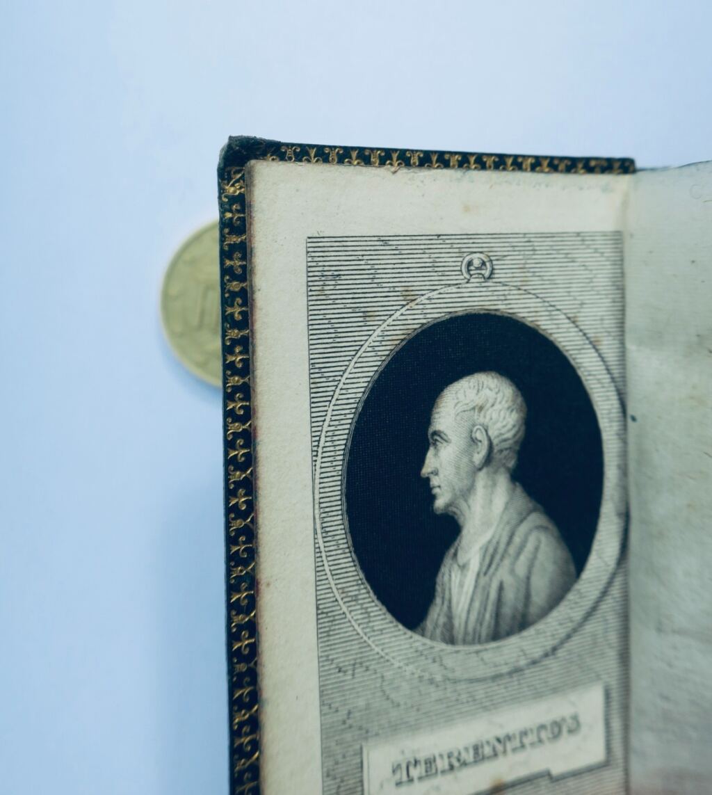 minuskel Terenz 1822 52 × 84 mm