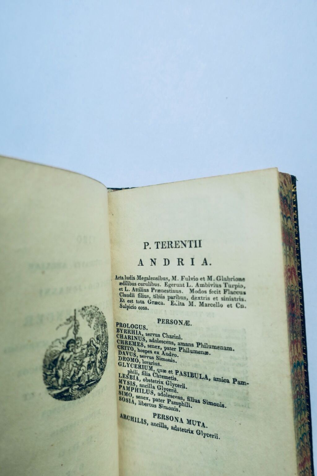 minuskel Terenz 1822 52 × 84 mm