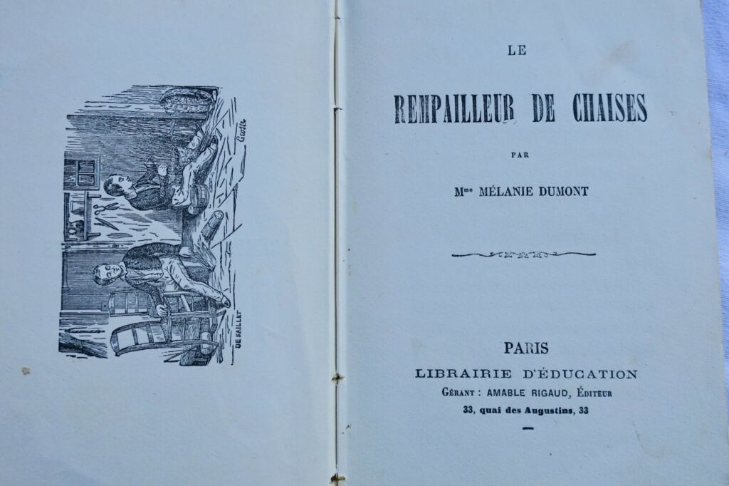 MME DUMONT MÉLANIE LE REMPAILLEUR DE CHAISES
