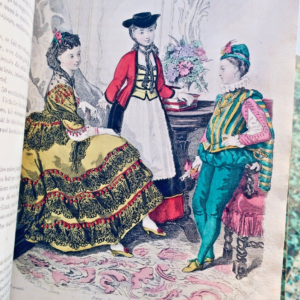 MODE Magasin des Demoiselles 1864–1870 8 Jahrgänge 103 Farbtafeln