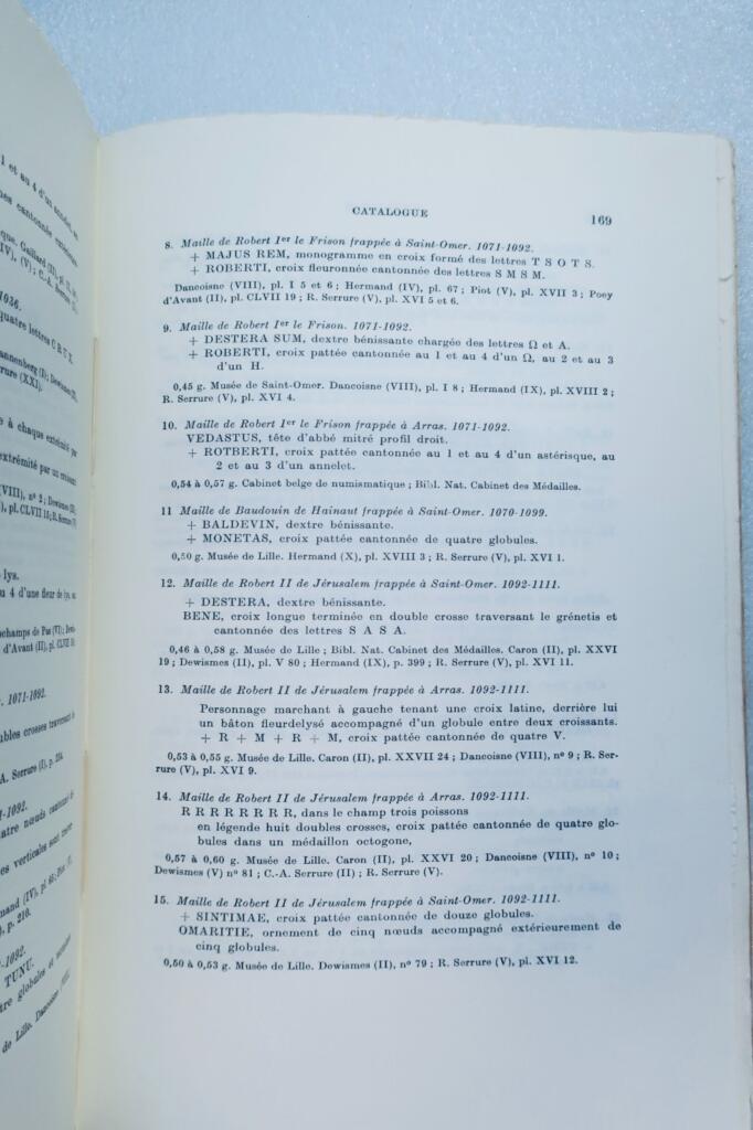 monnaies féodales d&rsquo;Artois du Xe au début du XIVe siècle