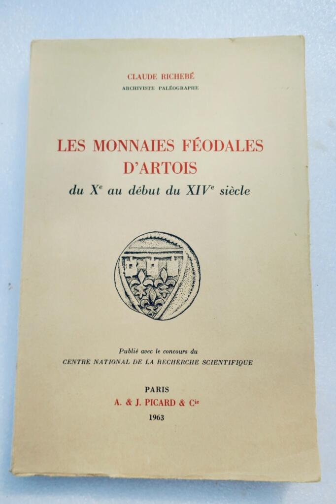 monnaies féodales d&rsquo;Artois du Xe au début du XIVe siècle