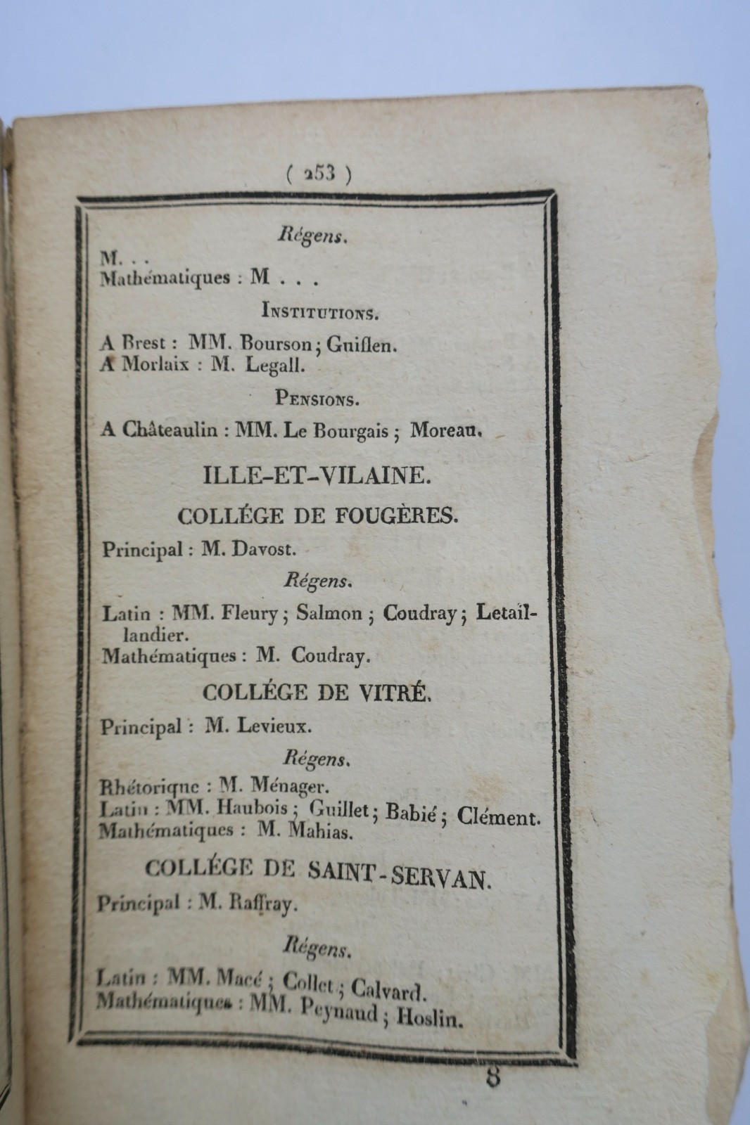napoléon ALMANACH de l’Université impériale, année 1810 – Image 3