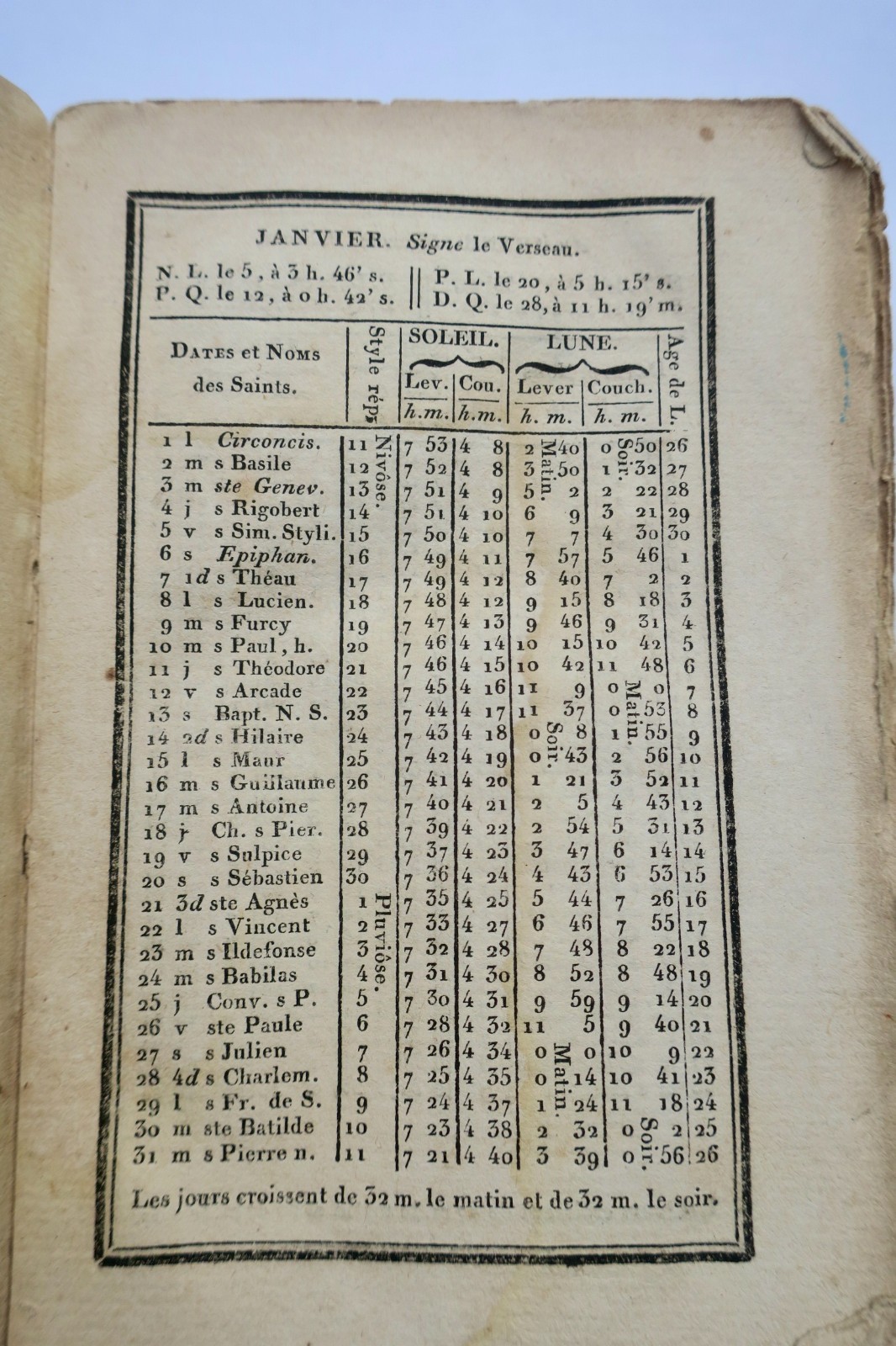 napoléon ALMANACH de l’Université impériale, année 1810 – Image 8