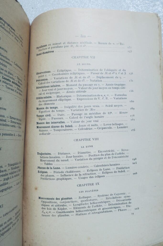 Maritimer MARGUET Cours d'astronomie de l'école navale 1926