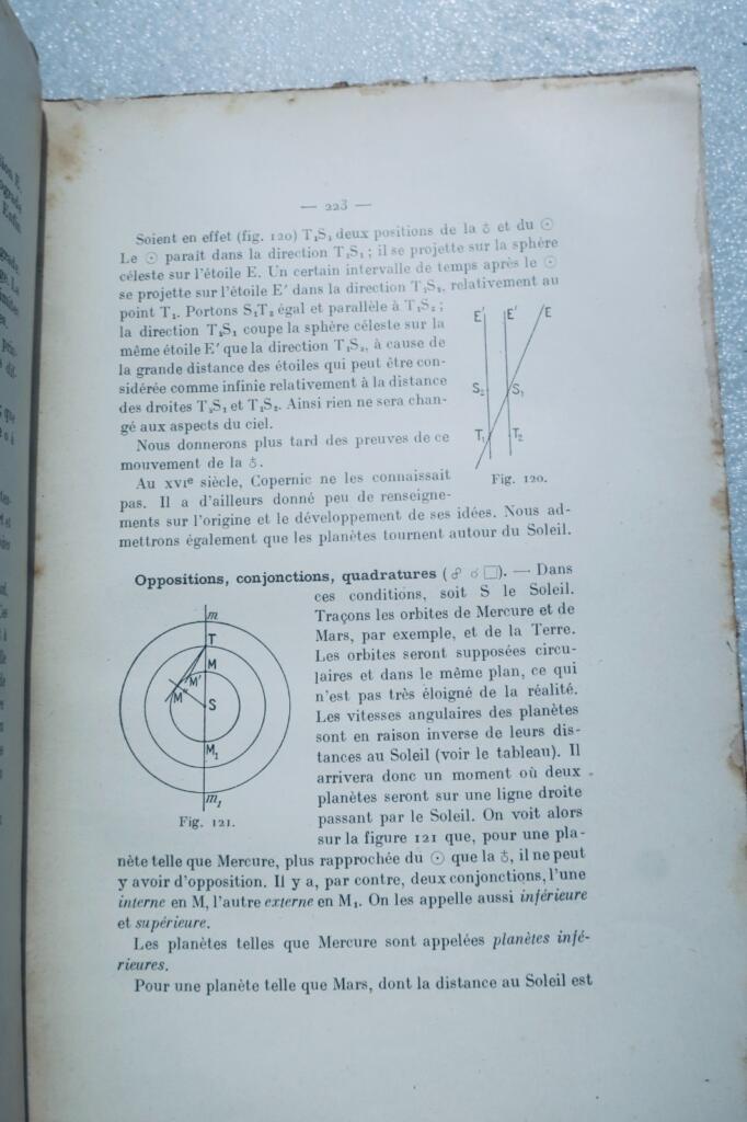 Maritimer MARGUET Cours d'astronomie de l'école navale 1926
