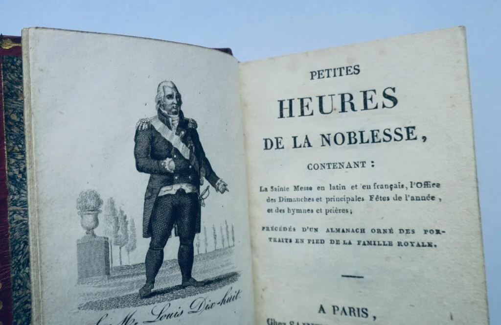 noblesse petites heures de la noblesse 64 x 105 mm.