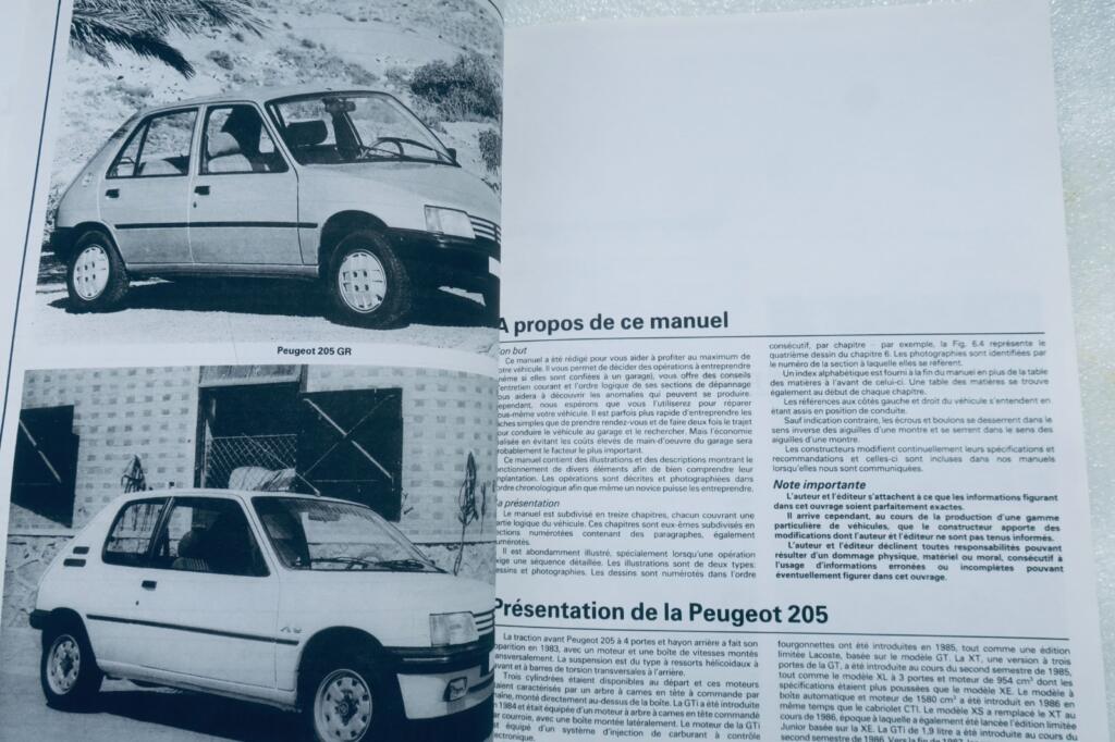Peugeot 205 Essence Haynes