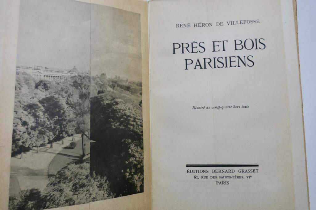 PRES ET BOIS PARISIENS Villefosse 1942