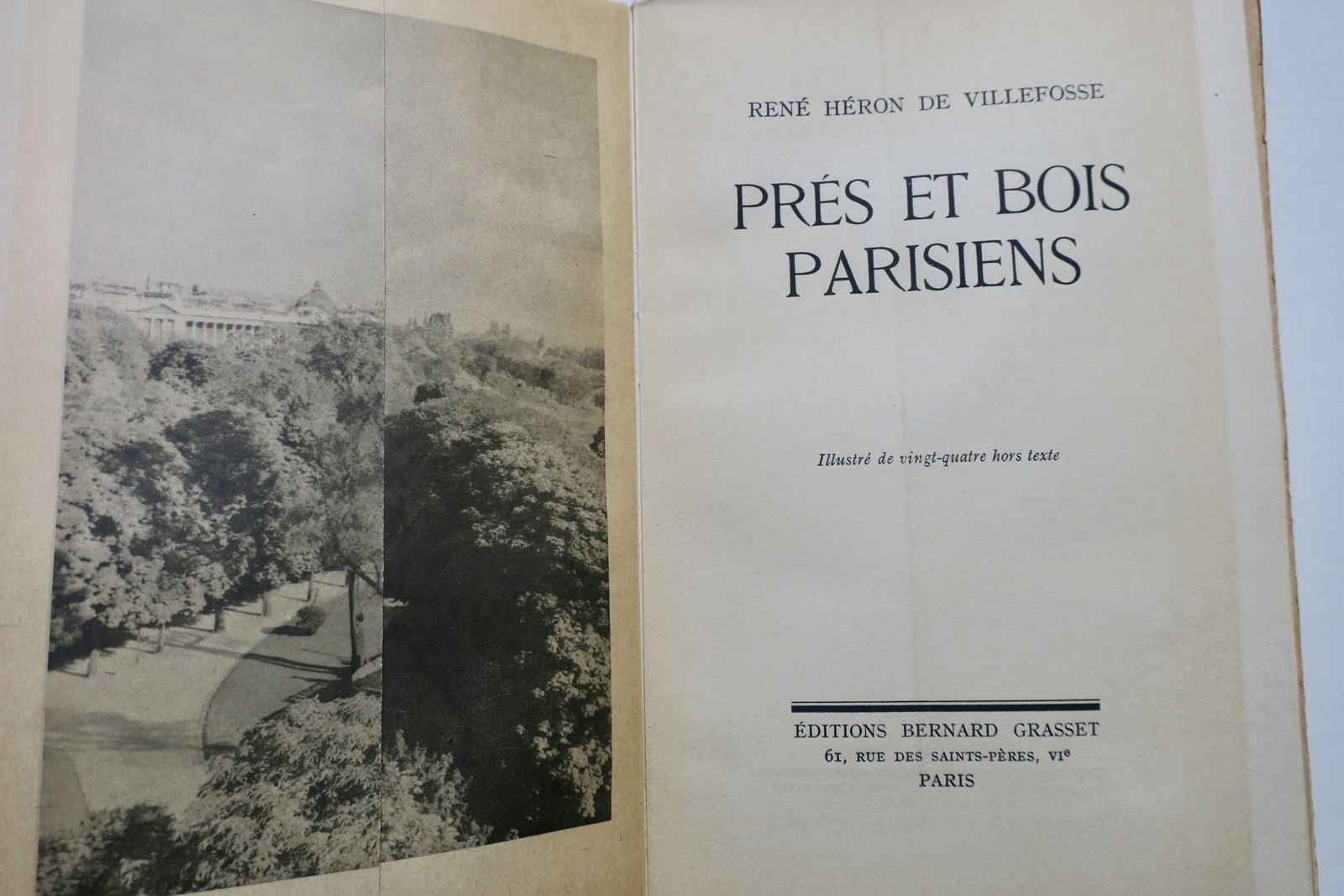 Paris, Holzschnitte von Villefosse, 1942