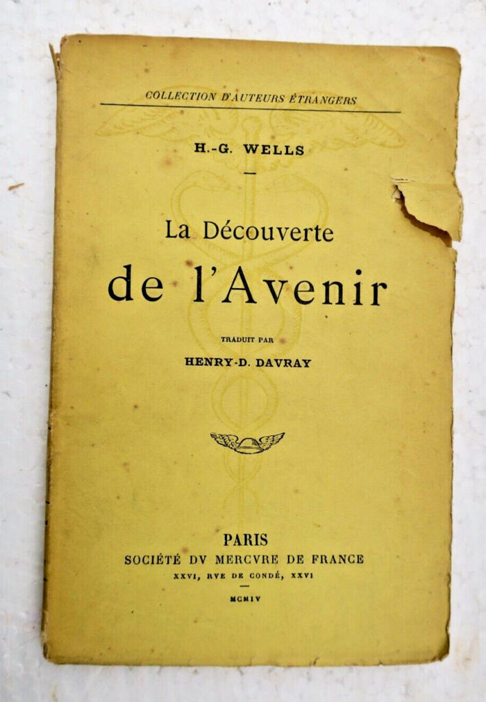 SF Wells H.-G. La découverte de l&rsquo;avenir EO