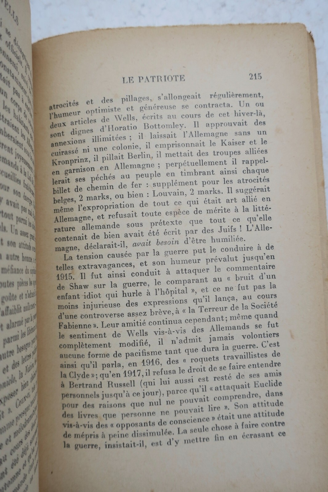H.G. Wells, "Westgeoffrey", SF-Werk