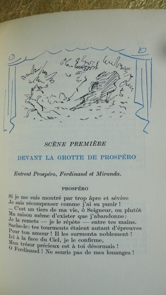 SHAKESPEARE William : La tempête * A L&rsquo;Enseigne du Cheval