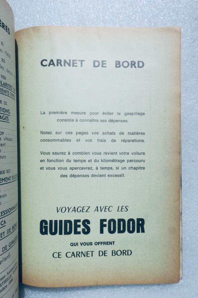 SIMCA. Your Simca 1000 all models. The only technical and practical guide 1966