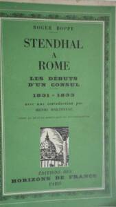 Stendhal in Rome: The Early Years of a Consul – 1831–1833