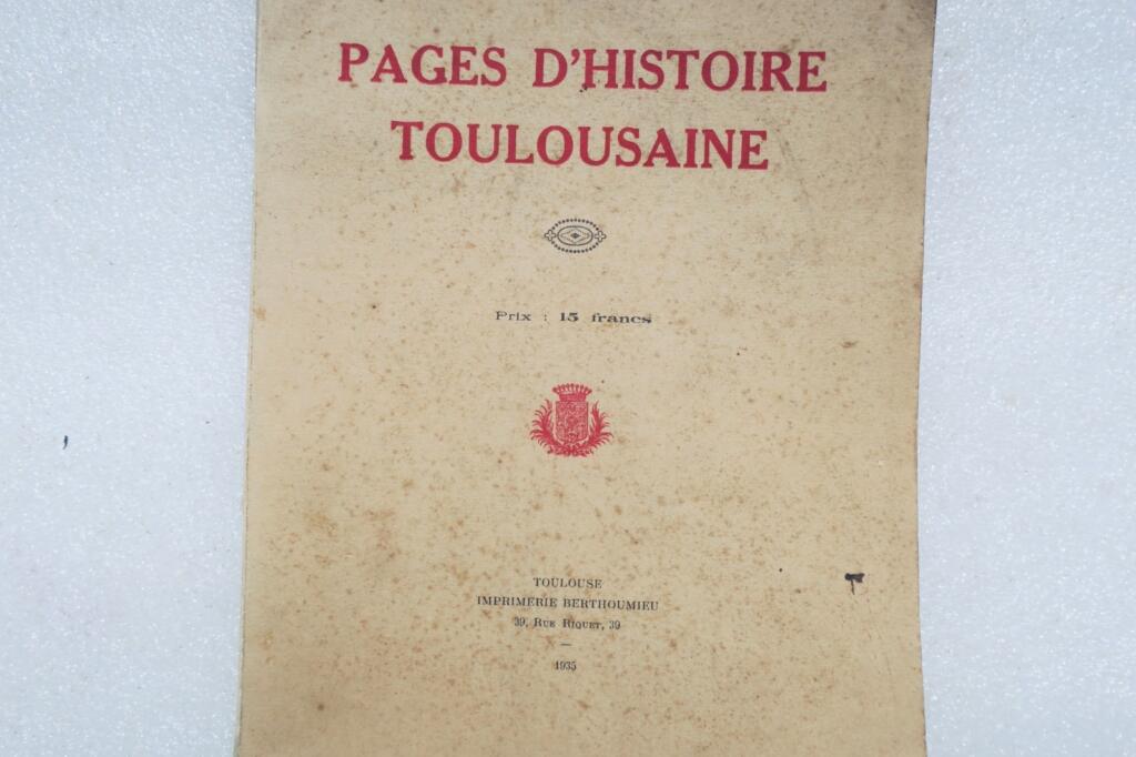 Toulouse CONTRASTY Seiten der toulousischen Geschichte