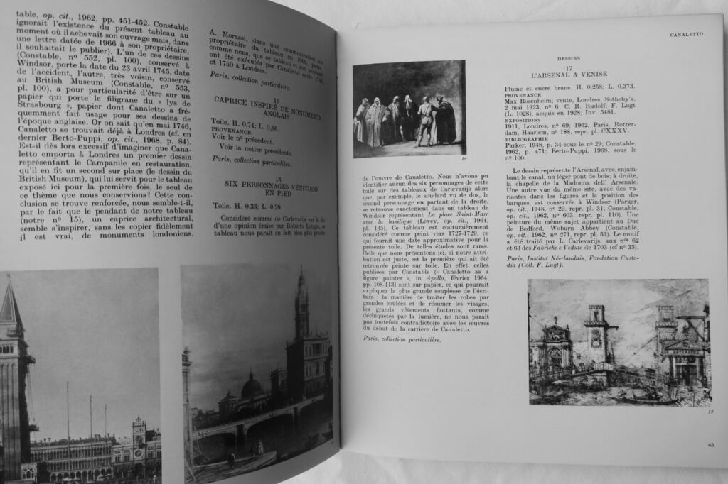 Venise au dix-huitième siècle Peintures, dessins et gravures des collections