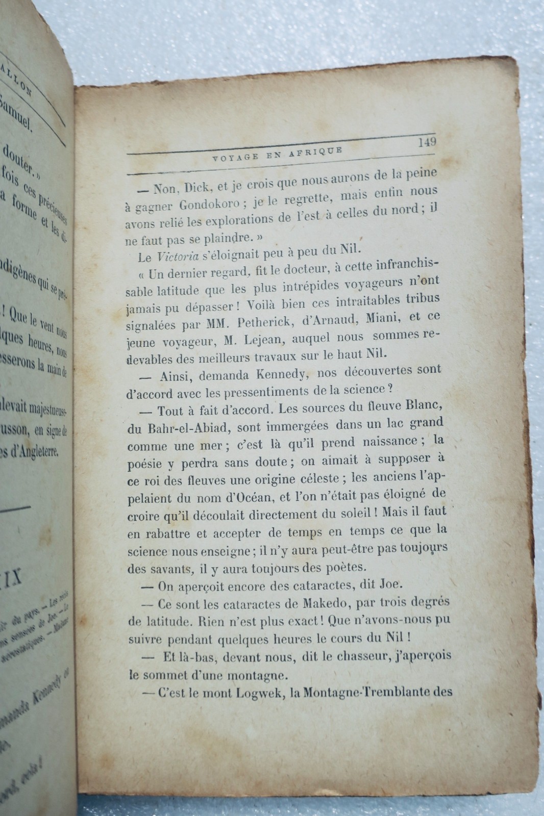 VERNE Jules CINQ SEMAINES EN BALLON - VOYAGE DE DECOUVERTES EN AFRIQUE PAR TROIS – Image 6