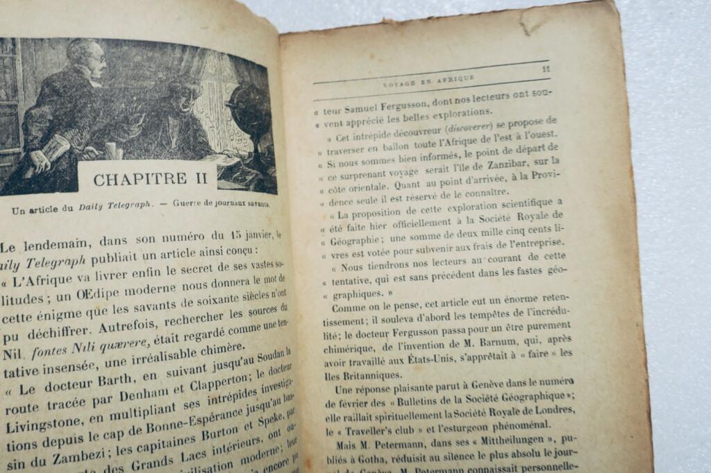 JULES VERNE FÜNF WOCHEN IM LUFTBALLON – REISE DURCH AFRIKA ENTDECKUNGEN DREIER